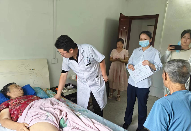 入户办理残疾证  便民服务零距离