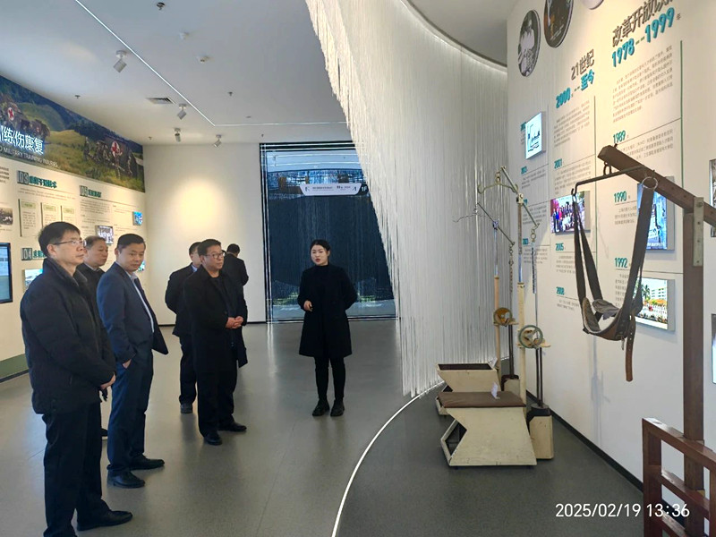 安阳市科协调研翔宇医疗科普阵地建设