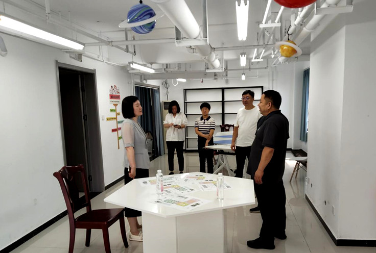 郑州市科协调研惠济区刘寨街道兴隆社区“蚂蚁科技馆”建设工作