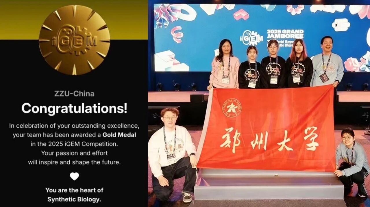 郑州大学在这一国际赛事上斩获金奖