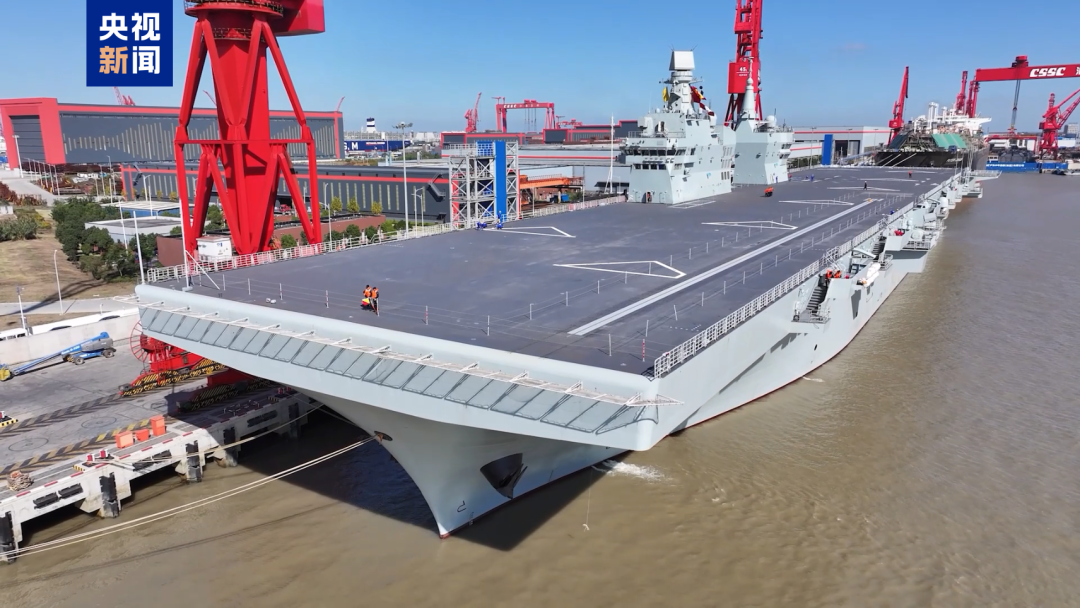 四川舰，首次海试！