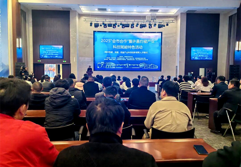 科技赋能，携手创新！2025“会市合作”暨许昌钧瓷产业科技赋能特色活动在禹州举行