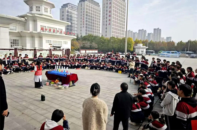 周口市科技馆迎淮阳学子开展沉浸式科普研学活动