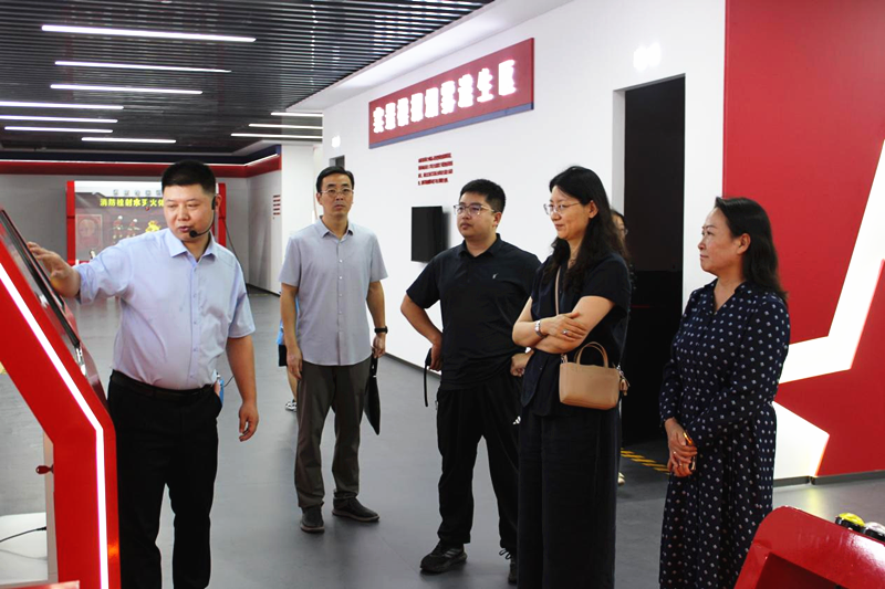 中国岩石力学与工程学会莅临三门峡科技馆调研