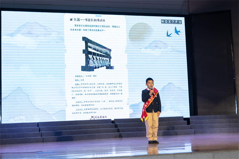 河南博物院开展传统文化育苗展教进校园活动