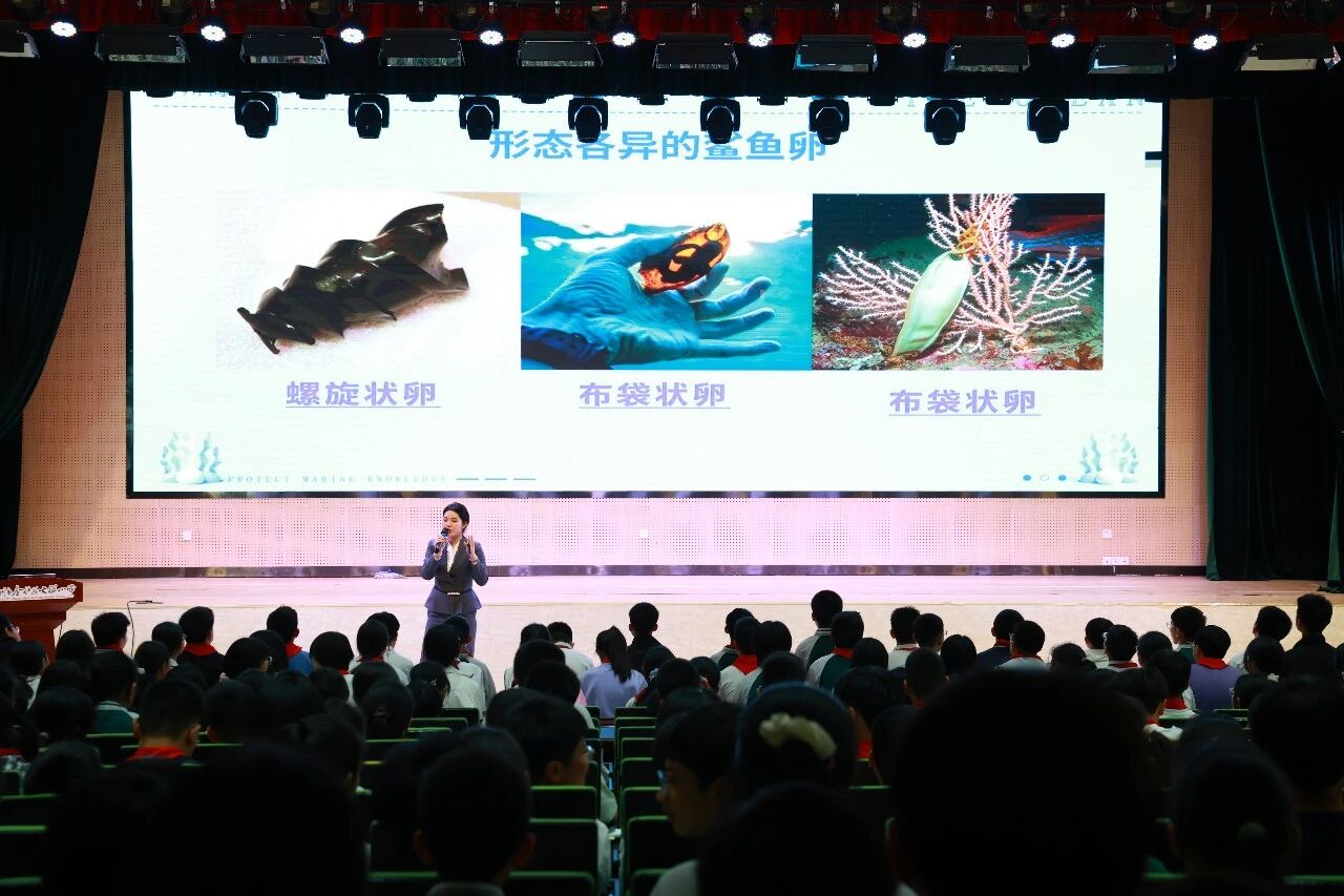 郑州市金水区科协举办“科技赋能成长，科普浸润校园”海洋科普讲座