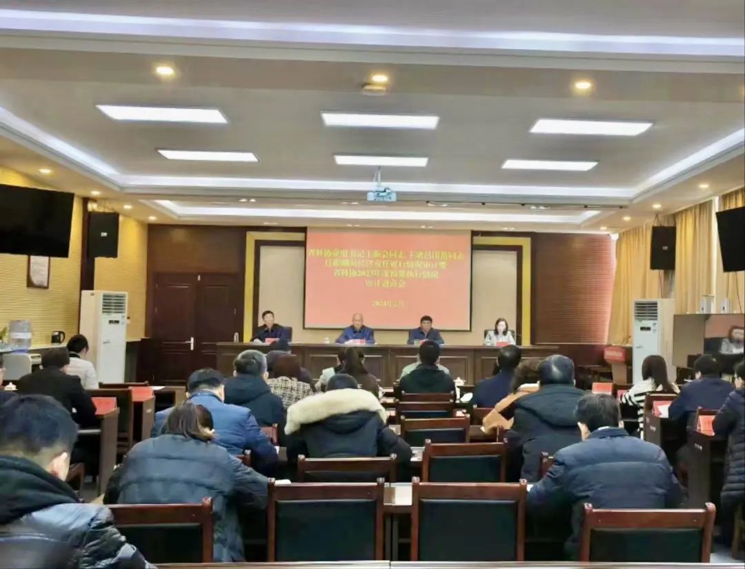 河南省科协经济责任及2023年度预算执行情况审计进点会议召开
