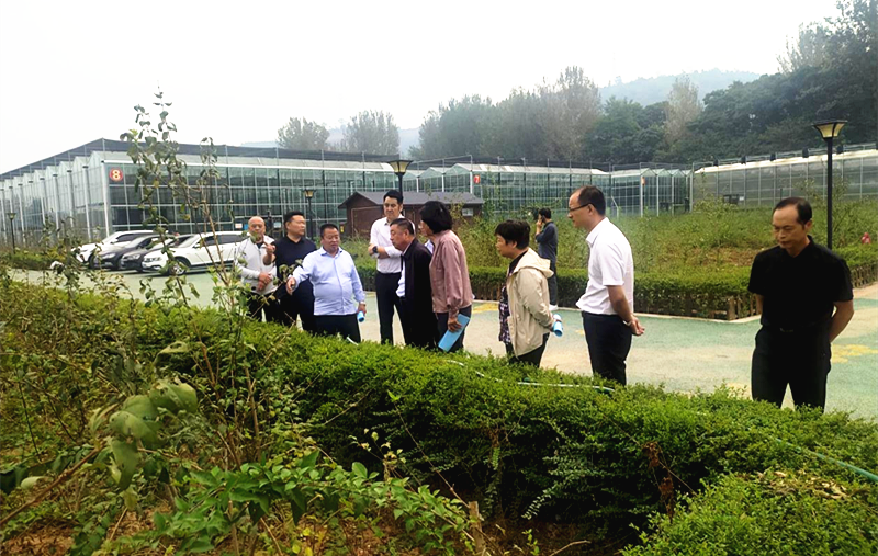 河南省老科协银龄行动赴卢氏县开展助农助企活动