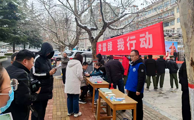 三门峡市陕州区科协开展学雷锋科技志愿服务活动