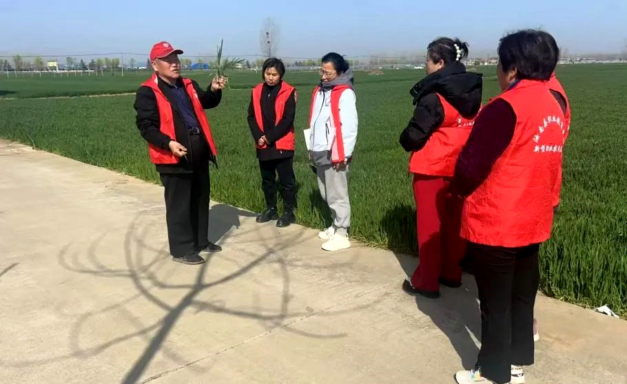 汝南县科协联合农技协开展“送科技下乡”志愿服务活动