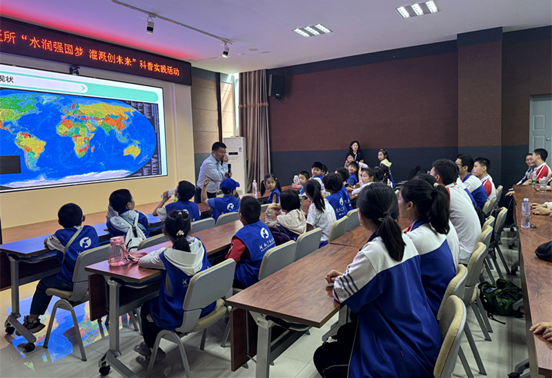 小水滴开启科技大冒险——灌溉所举办第七届农科开放日：让作物“慧”喝水