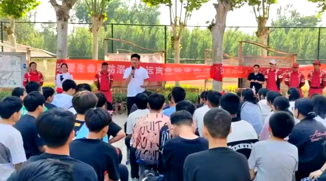 台前县科协联合红十字会开展防溺水主题科普活动