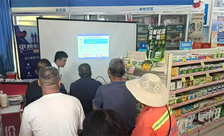 焦作市心脏康复学会举办义诊活动