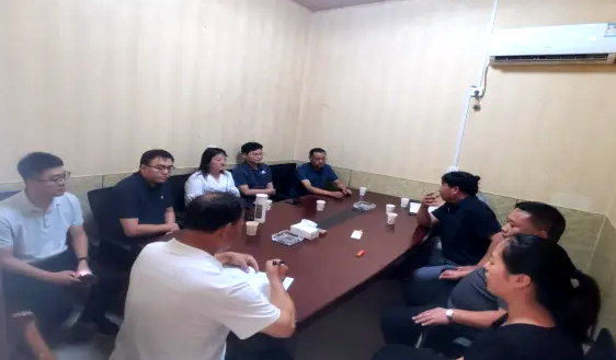 洛阳嵩县科协联合药投公司中原药谷科创园走访服务嵩县南部中药材产业