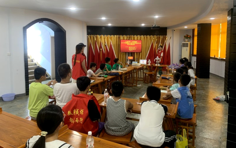 许昌市魏都区科协联合新时代文明实践中心举办第5期“公益科普 乐享暑期”主题活动