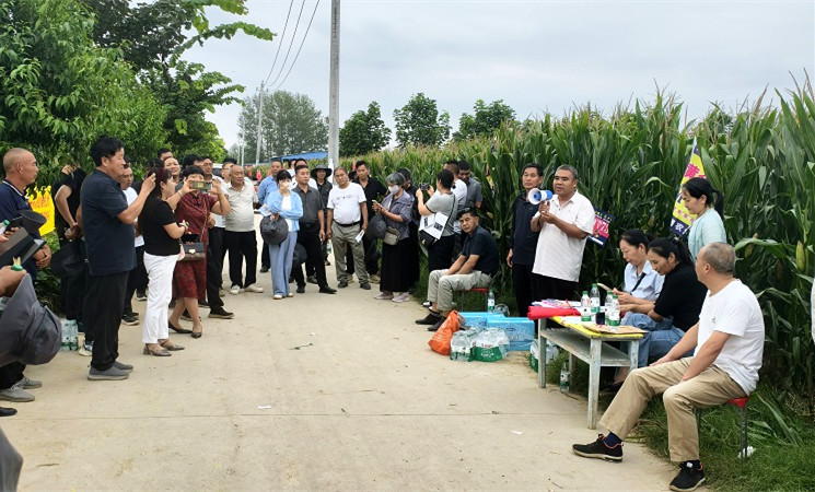周口太康县科协开展玉米高产高效种植技术培训活动