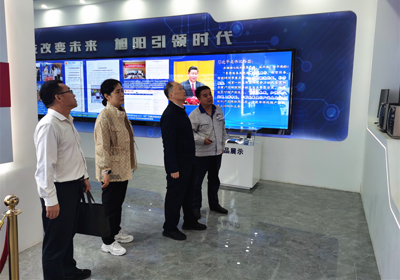 邓洪军到安阳调研企业科技创新工作