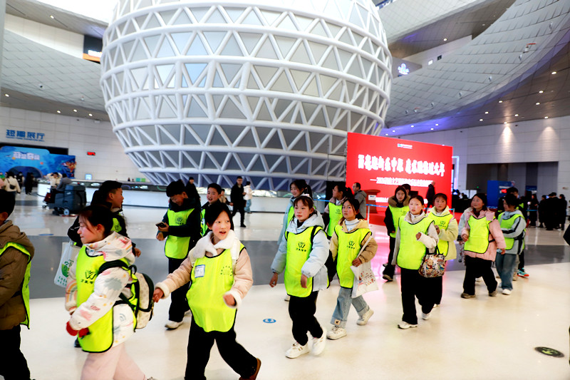 科技燃动年味 河南省科技馆成新春打卡首选地