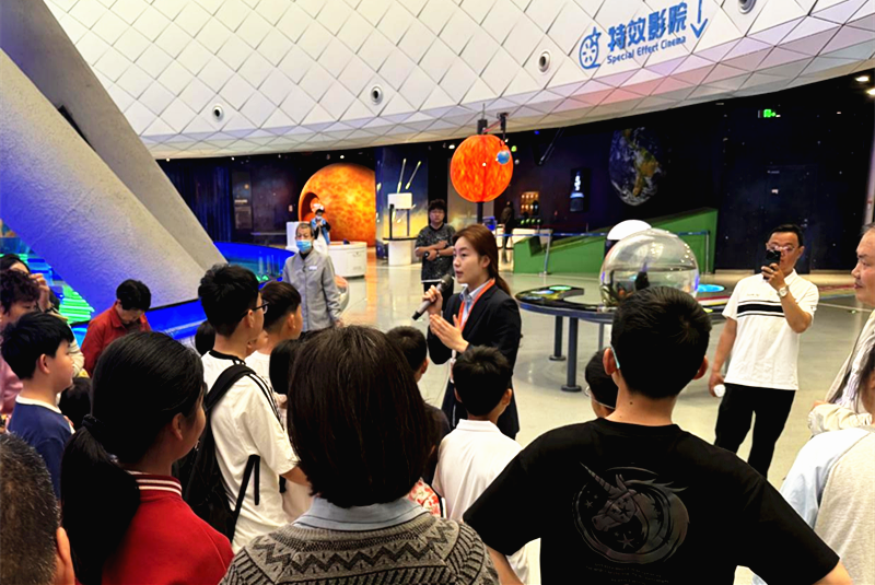 趣探地球奥秘  共护蓝色家园——河南省科技馆“世界地球日”活动欢乐开启