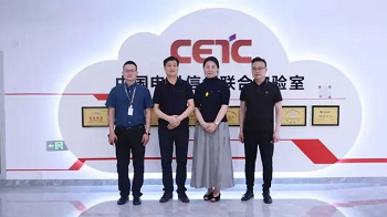 马广建一行赴中国电子科技集团等单位参观交流