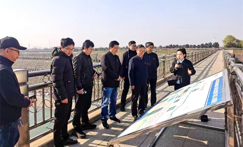 省科协办公室党支部赴南水北调穿黄工程开展主题党日活动